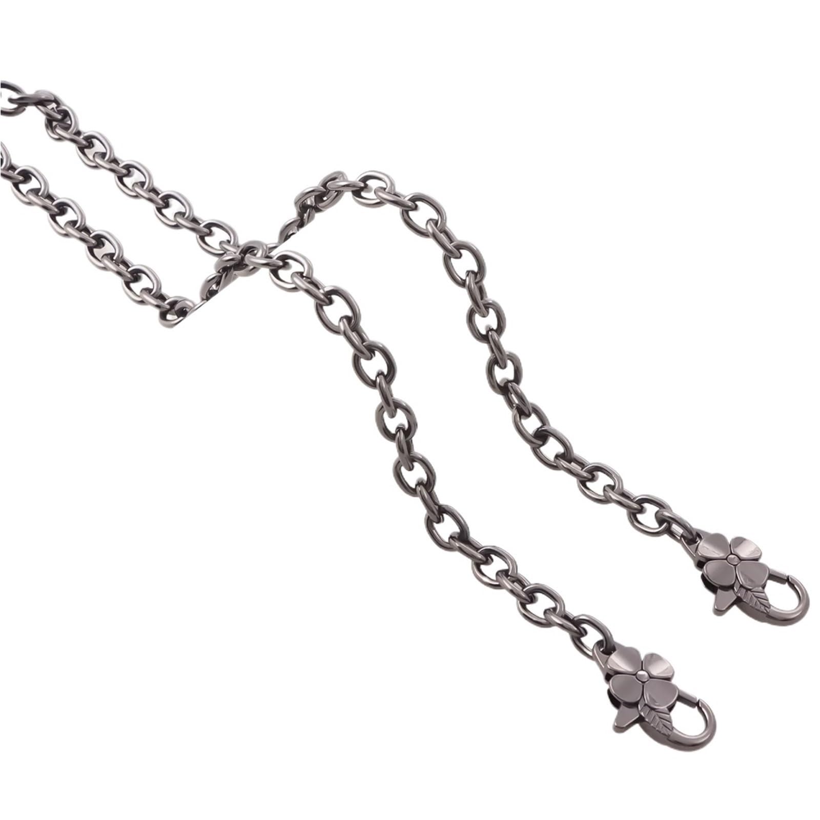 YUSUZH 1pcs Purse Chain Strap Cross Body Replacement for Handbag Shoulder Bag for Small Bag(Grey,40cm)