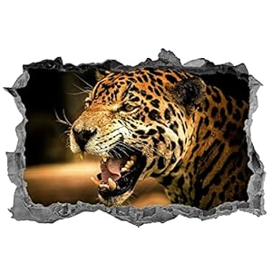 3D-look muur sticker dier muur doorbraak muurschildering sticker sticker muur sticker 52x78cm