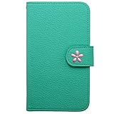 [ロゼ(Rosee)] AQUOS sense3 Plus サウンド SHV46 ケース 手帳型 aquos sense 3 plusケース SH-RM11 アクオス センス3 プラス カバー aquossense3plus 耐衝撃 スマホケース 全機種対応 ピンク 花 はな 飾り キュート アクセサリー 国内生産 Mint