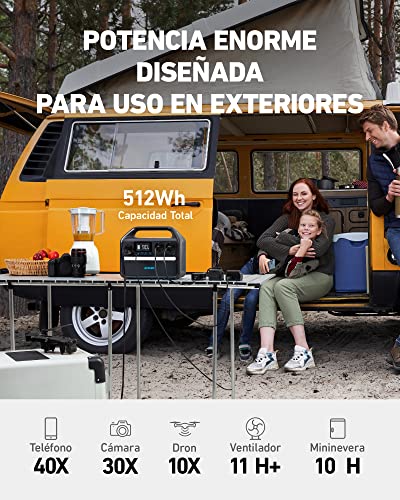 Anker 535 Powerhouse 512Wh - Estación de energía portátil - Imagen 4