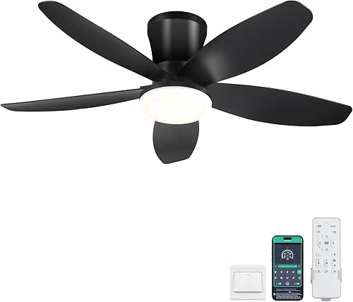 Ceiling Fans with Lights-36 Low Profile Ceiling Fan with Light