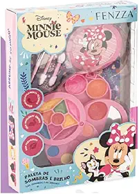 Fenzza Kit Maquiagem Infantil Teen Minnie Mouse - Presente Disney, Fenzza Makeup, Ref DIS019