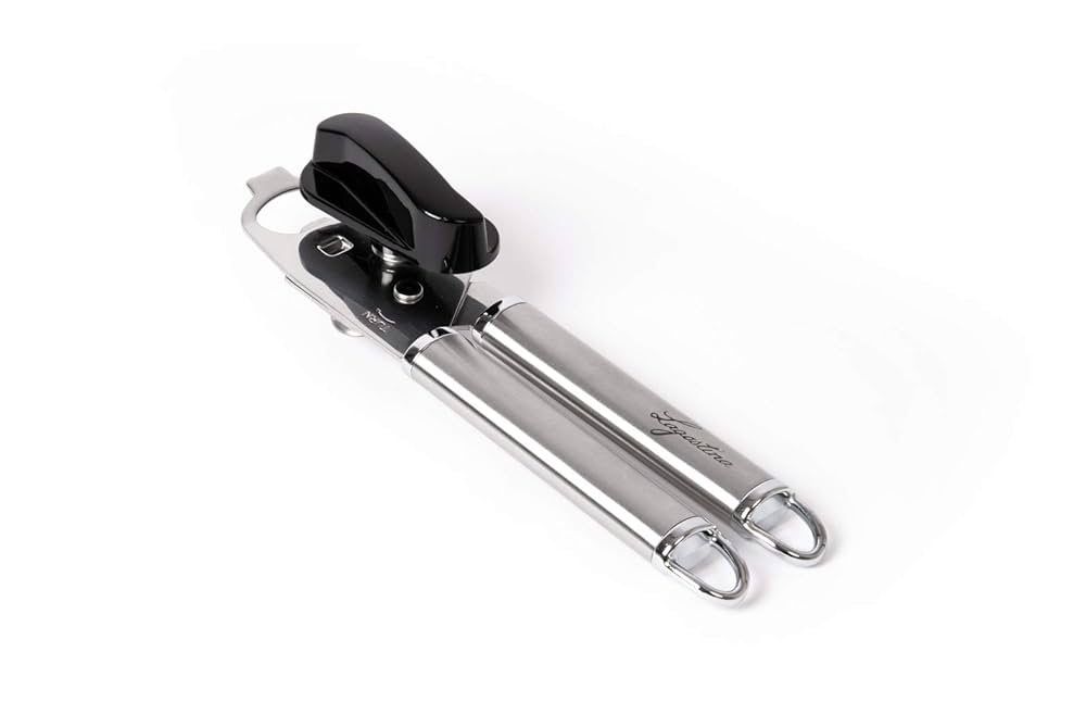 Ouvre-boîtes Lagostina Inox 18/10 - Design Ergonomique - Garantie 25 Ans