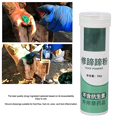 Pó de Pés de Vaca Portátil HL Q33 Limpador de Cascos Profundamente Penetrante para Tratamento de Fer