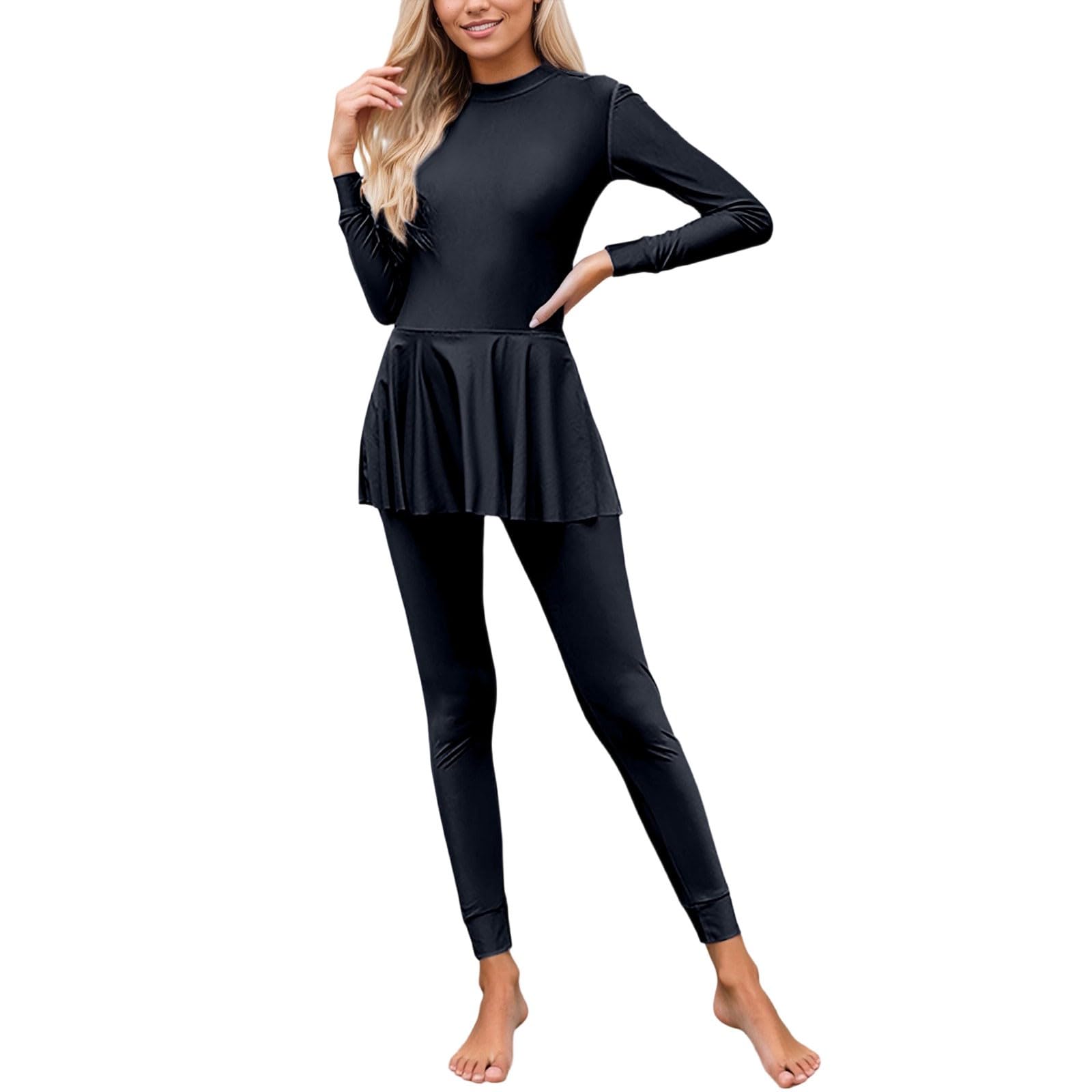 Maillot de bain avec bras et jambes, combinaison en néoprène pour femme, shorty surf, triathlon, maillot de bain en néoprène, grande taille, extensible, combinaison de plongée, sport, une pièce