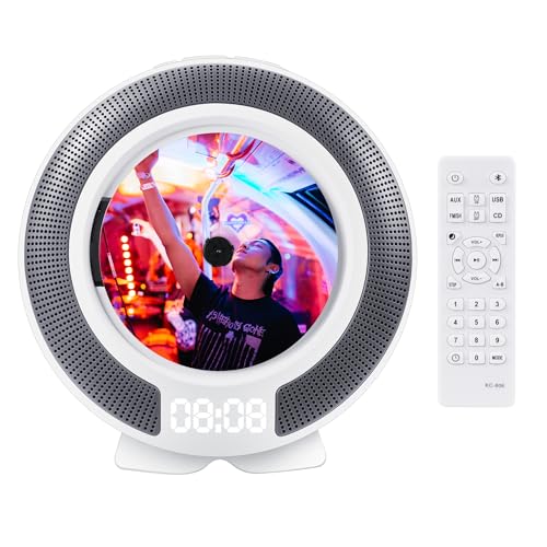 Lecteur CD mural avec télécommande, le cadeau idéal pour écouter la musique en famille