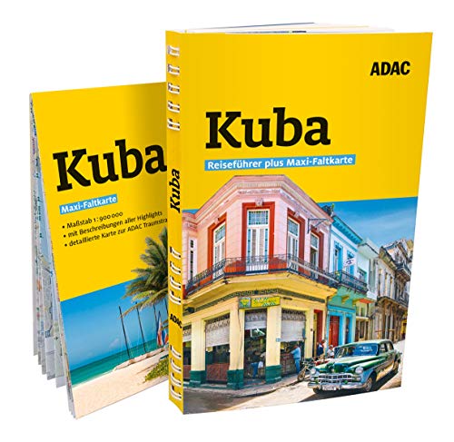 ADAC Reiseführer plus Kuba: Mit Maxi-Faltkarte und praktischer Spiralbindung., 5.91 €