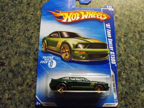 Hot Wheels 2010-138 GREEN '07 Ford Shelby GT500 FTE 1:64 Scale