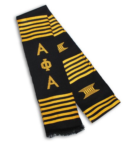 Alpha Phi Alpha Kente Stole - Graduation Stole
