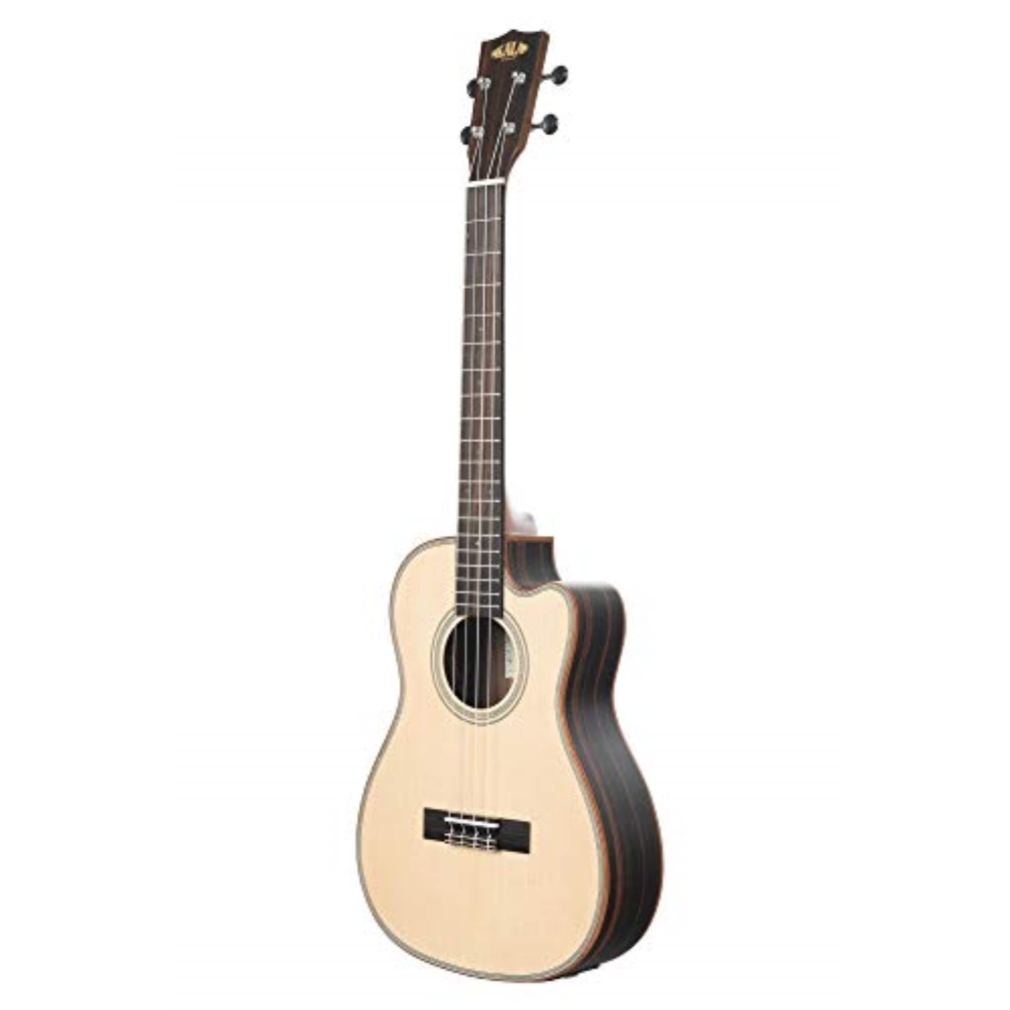 Kala Brand Music Co., 4-String Ukulele, Right, Natural, Baritone (KA-SSEBY-B-CE) - Image 2