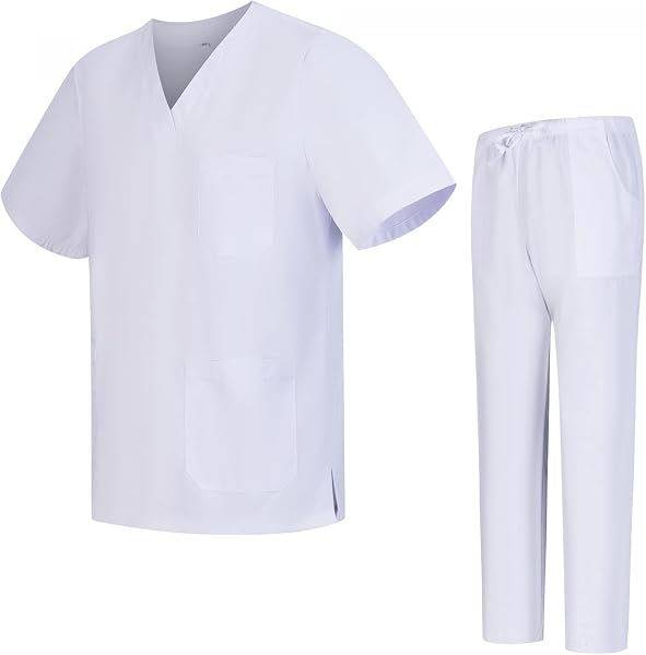 Misemiya - Ensemble Uniformes Unisexe Blouse - Uniforme Médical avec Haut et Pantalon - Ref.6801-6802 - 3