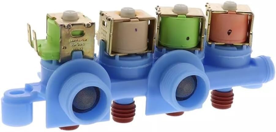 WH13X26637 Washing Machine Water Inlet Valve for GE, Replaces K-78354-2 AP6282070 WH13X24058 4546358 PS12171559 Inlet Valve