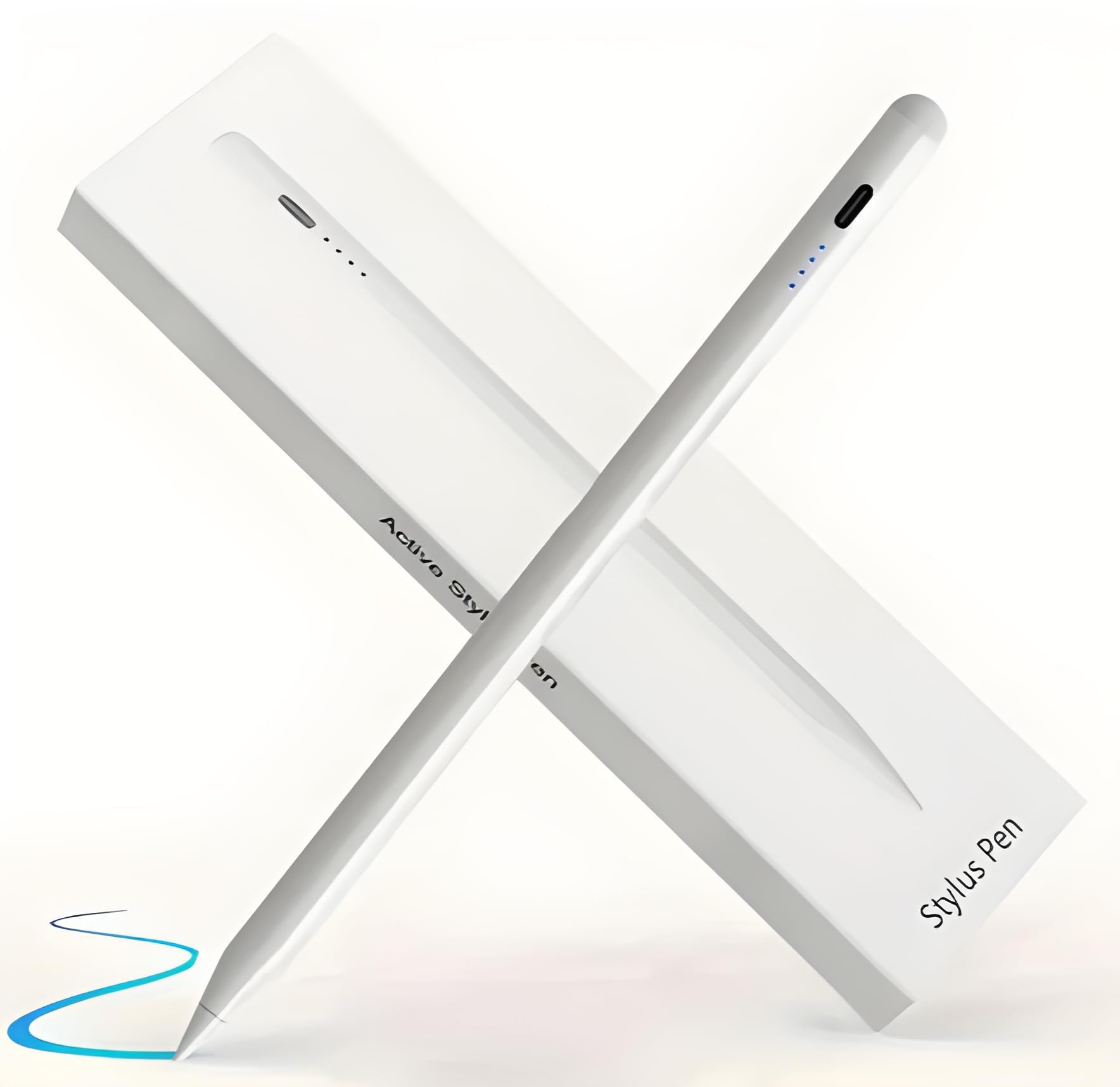 Universal iPad Pencil for Apple - Stylish Touch Pen, Compatible with iOS & Android Devices,iPad, iPhone, Laptop Tablet Pencil Huawei Pad - Ideal for Drawing & Handwriting - Universal Stylus Pen