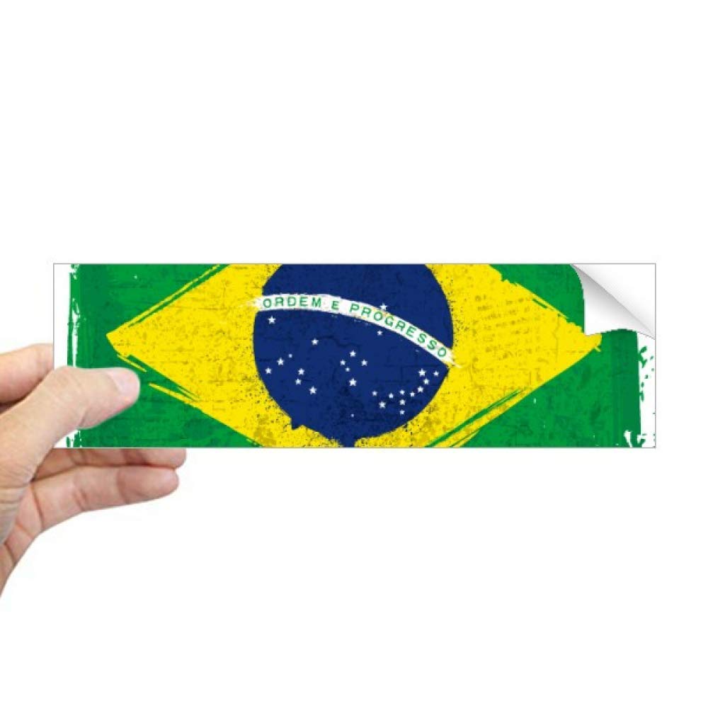 Adhesivo para ventana de ordenador DIYthinker con mapas de Brasil rectangular para decoración 4