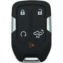 Replacement Key Fob Case Fit for 2023 2022 2021 2020 2019 Chevy Silverado and GMC Sierra 1500 2500HD 3500HD Smart Remote Control Key Fob Shell Type C