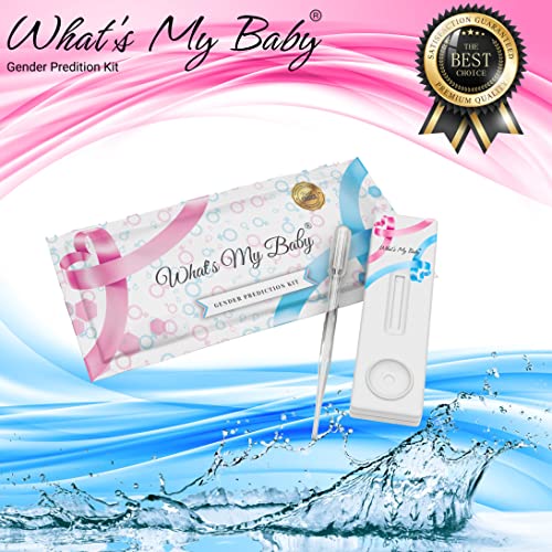 Whats My Baby® Gender Prediction Test - Reveal if Your Baby is a Girl or Boy from 5 Weeks - Instant Results - Early Pregnancy Test Kit - Image 3