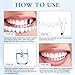 Tooth Repair Kit 6PCS, Temporary Natural Shade for Filling Broken or Missing Tooth, Moldable Thermal Beads Replacement Kit for Easy Teeth Repairs