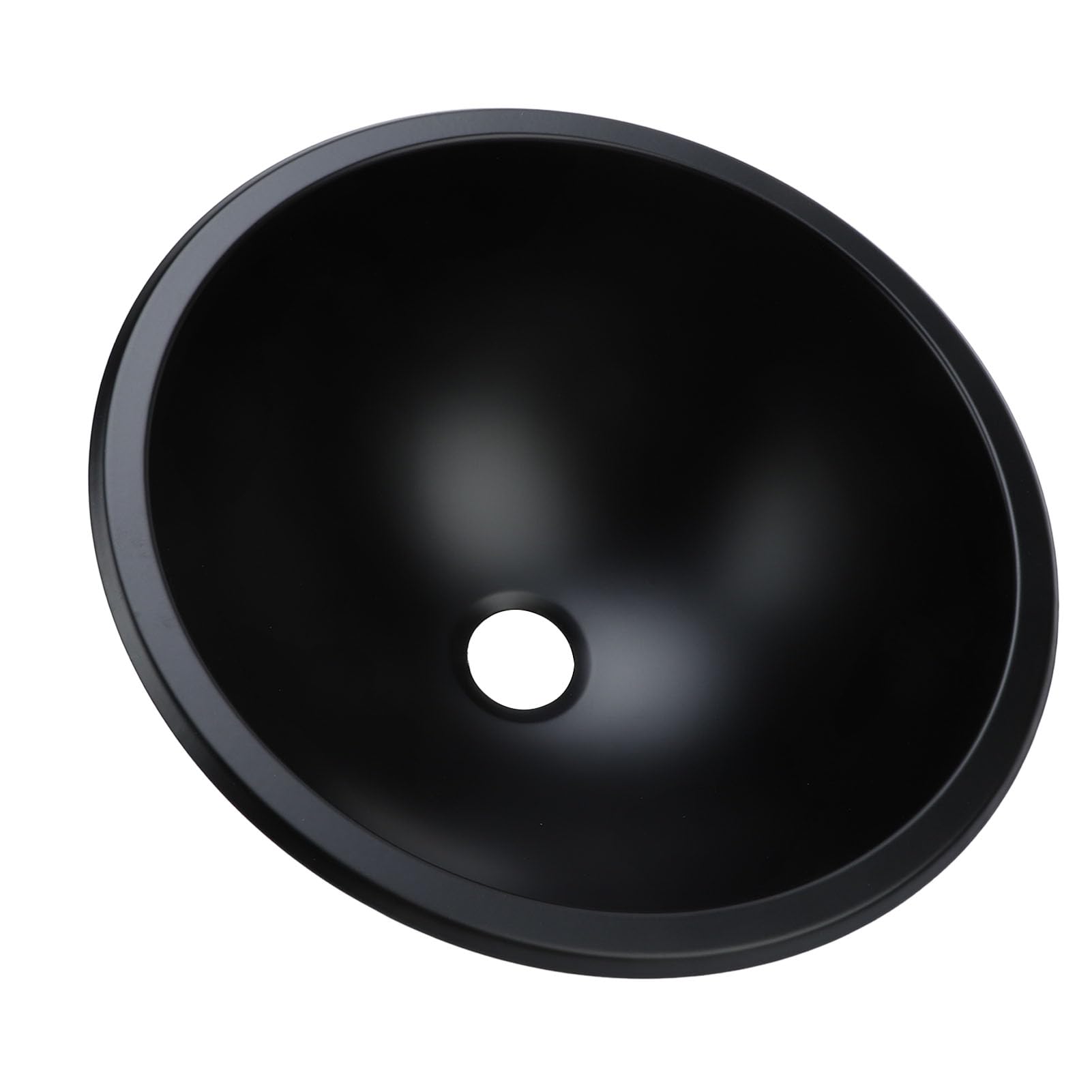 Gran capacidad 304 Fregadero redondo de acero inoxidable 40 mm – Puerto de drenaje para barco caravana RV, arañazos y calor con fácil limpieza, ideal para diferentes escenarios