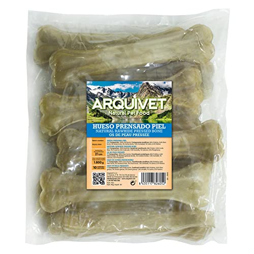 Arquivet Knochen gepresstes Leder, 21 cm (10 Stück), 1800 g – Ansicht 1