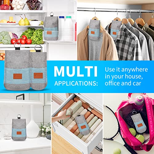 6 Pack Nature Fresh Charcoal Air Purifying Bag Charcoal Bags Odor Absorber, Closet Deodorizer Smoke Closet Car Fridge Shoe Dog Odor Bathroom Gym Refreshers Eliminator, Work From Home Essentials. #TOP4