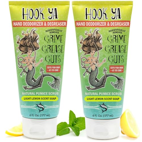 Hook'Ya Fishing Hand Soap & Fish Smell Remover – Fishing Tool & Essential...