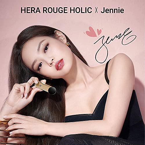Hera Rouge Holic Lipstick 20 Colors Contemporary Trend, Jennie Picked 8-Hour-Lasting Glow Silky Texture Korean Lip Stick By Amorepacific (3G, 310) #TOP4