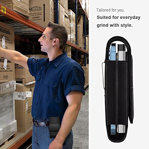 Dual Phone Holster Pouch For Iphone 13 Pro Max With Wallet Case, Card Holder, Belt Clip Compatible With Otterbox Case On #TOP5