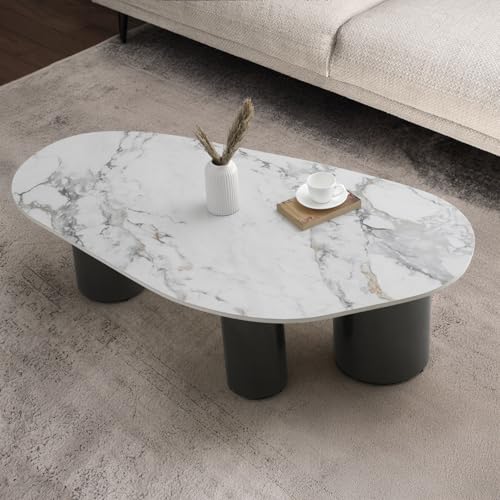Image of Wakefit Center Table | 1 Yr Warranty | Coffee Table for Living Room Wooden, Tea Table for Living Room Wooden, Sofa Table, Free Installation from Brand, Modern Multi-Functional & Wobble-Free(Sumtr)