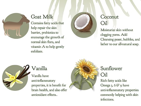 Miniatura 6 de Adirondack Fragrance & Flavor Farm ADK - Barra de jabón natural con aroma a galletas de azúcar, barras de jabón de baño hidratantes para pieles