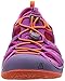 KEEN Big Kid's Moxie Closed Toe Casual Sandal, Purple Wine/Nasturtium, 1 BK (Big Kid's) US