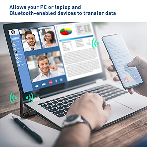 Long Range Usb Bluetooth 5.1 Adapter For Pc Usb Bluetooth Adapter Wireless Audio Dongle 328Ft / 100M 5.1 Bluetooth Transmitter Receiver For Desktop Laptop Pc With Windows 11/10/8/8.1/7 #TOP2