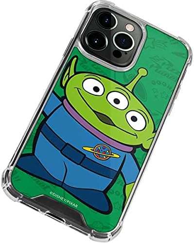 Skinit Clear Phone Case Compatible with iPhone 13 Pro Max - Officially Licensed Disney Toy Story Alien Design