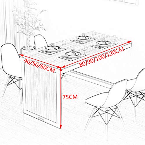 Wall Desk Wall Mounted Folding Table, Space Saver Fold Out Kitchen Dining Desk, Computer Table, Invisible Wall Table, Home Office Workbench Bar Desk #TOP5