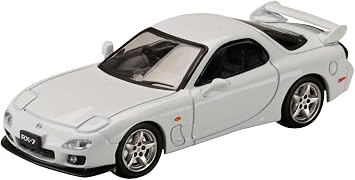 1/64 Mazda RX-7FD3S TYPE R Bathurst with Engine Display Model, Pure White