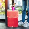Party City Flings Plastic Bin (3-Pack) - Red (2) and Recycle (1) - 22 x 15 - Stylish & Convenient Portable Waste Solution for Events & Parties #3