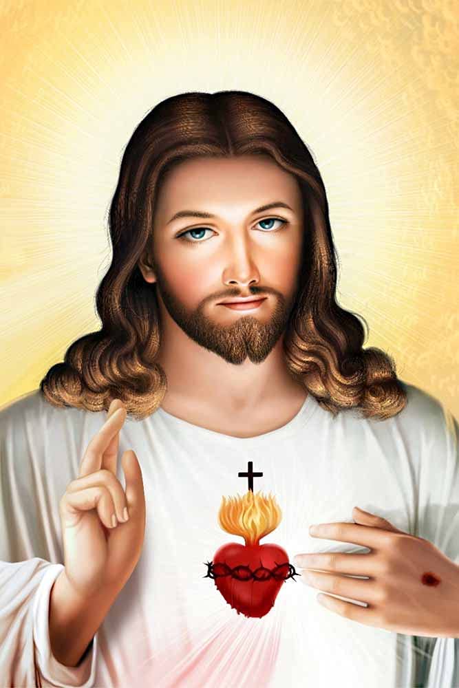 Tehhgifti Jesus Christ Wall Sticker for Living Room, Bedroom, Kids Room, Class Room, Office (Size - 30 Cm X 45 Cm) (B0BJ9GS11Y) Amazon Price History, Amazon Price Tracker