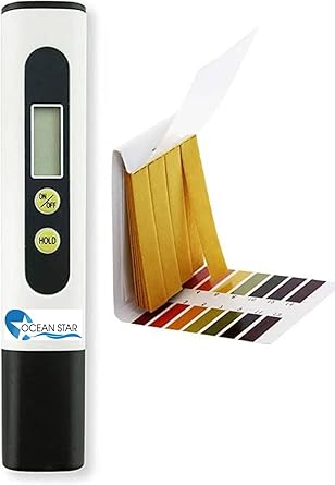 OCEAN STAR TDS meter with PH strip, TDS meter for water testing