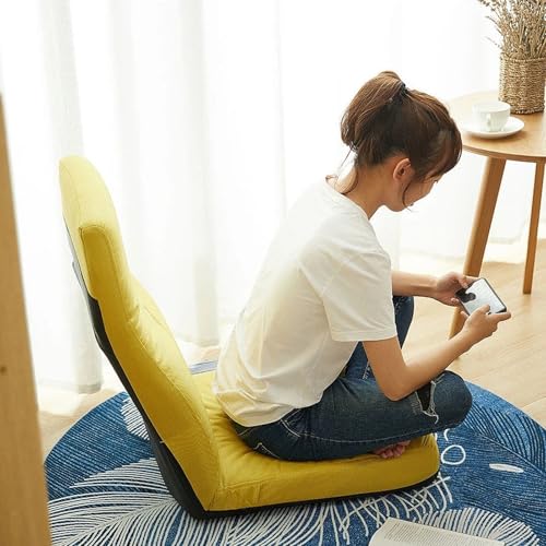 Chaise à Dossier Blue pour Chambre et Tatami Confortable - 6
