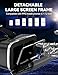 TECKNET VR Headset for Phone, Virtual Reality Headsets with HD 110°FOV Anti-Blue Light Lenses & Adjustable Gears, 3D VR Headset for Kids Compatible iPhone Samsung Android 4.7-7.2