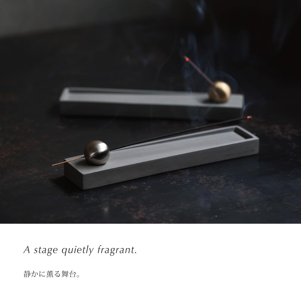 Amazon｜お香たて インセンスホルダー コンクリート 角度自由