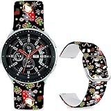Leotop Cinturino in morbido silicone compatibile con Samsung Galaxy Watch 6 Classic 43 mm, 47 mm, 20 mm, cinturino sportivo di ricambio compatibile con Samsung Galaxy Watch 5 Pro 45 mm/3 41 mm/4 40 mm