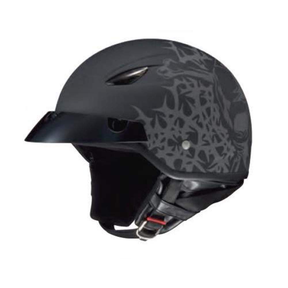 Hjc CL-21M CL21 CRUISER Skull & Thorns M5f SIZE:SML Open Face Motorcycle Helmet