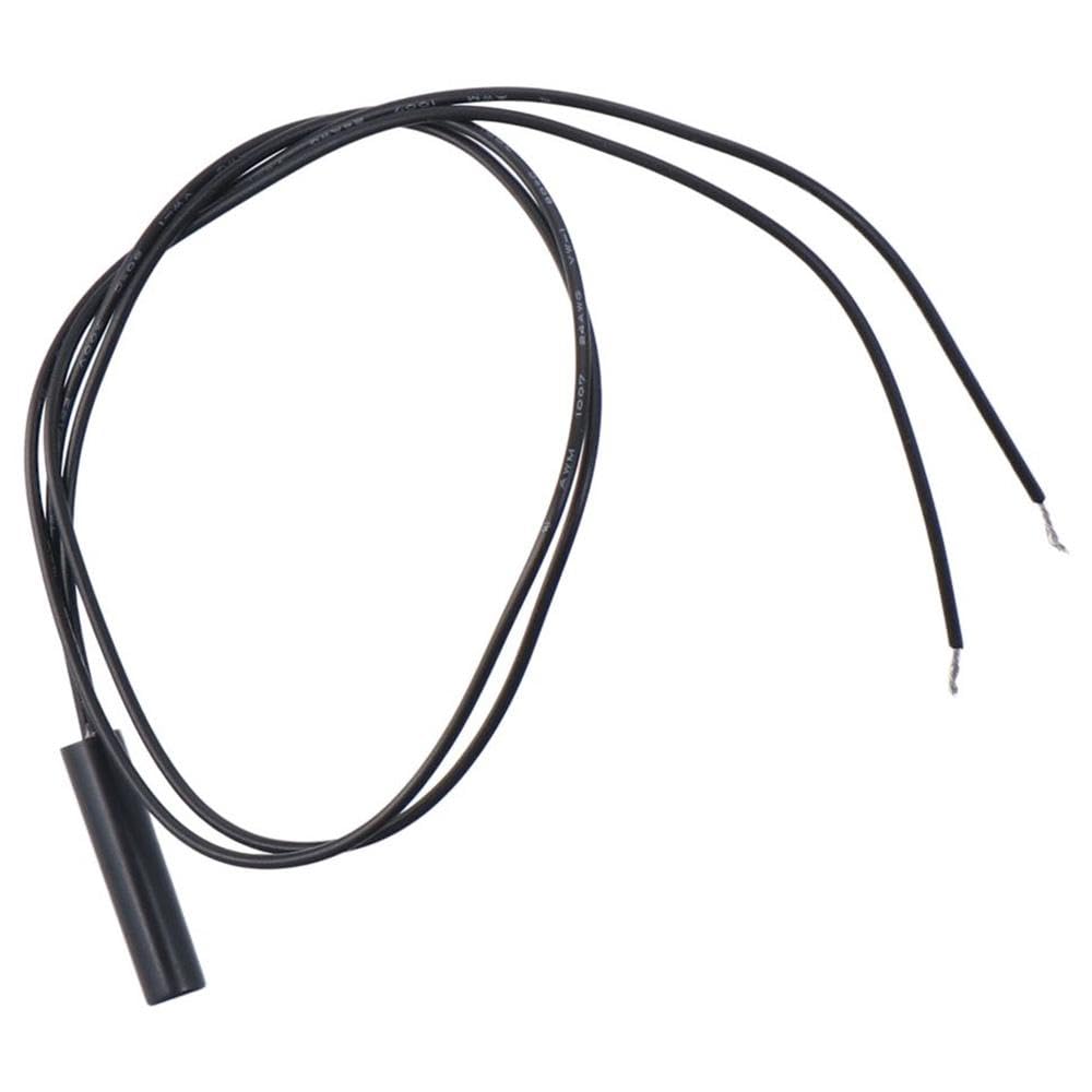 SHUATI 2Pcs Magnetic Switch, Magnetic Sensor, Reed Tube Proximity Sensor Plastic Proximity Switch, Cylindrical Inductive Proximity Sensors for Limit Sensing Safety System