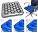 (Blue Color) Air Water Inflatable Wheelchair Driver Car Cushion Office Driver Seat Cushion