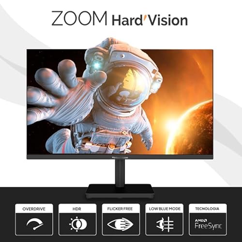 Monitor ZOOM Hard’Vision 24” FHD 100Hz IPS HDMI VGA Base Fixa