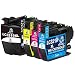 Produktbild DOUBLE D LC3219XL Multipack für Brother LC3219XL LC3217 Ersatz für Brother mfc j5330dw patronen kompatibel mit Brother j5335dw j5730dw j5930dw j6530dw j6930dw j6935dw (4er Pack)