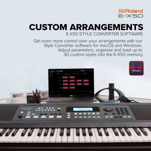 Clavier arrangeur électronique E-X50 Roland – Facile d’utilisation | Haut-parleurs stéréo | Bluetooth | Sons Roland… - Les Beatles, Paul McCartney, John Lennon, RIngo Starr, George Harrison Clavier arrangeur électronique E-X50 Roland - Facile d'utilisation | Haut-parleurs stéréo | Bluetooth | Sons Roland… – Image 8