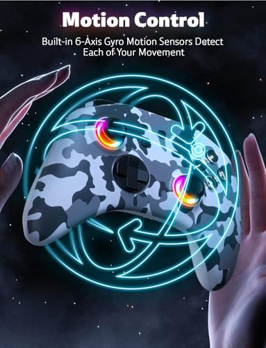 SIMGAL Wireless Switch Controller, Compatible with Switch/Switch Lite/Switch OLED, Windows PC, iOS 1