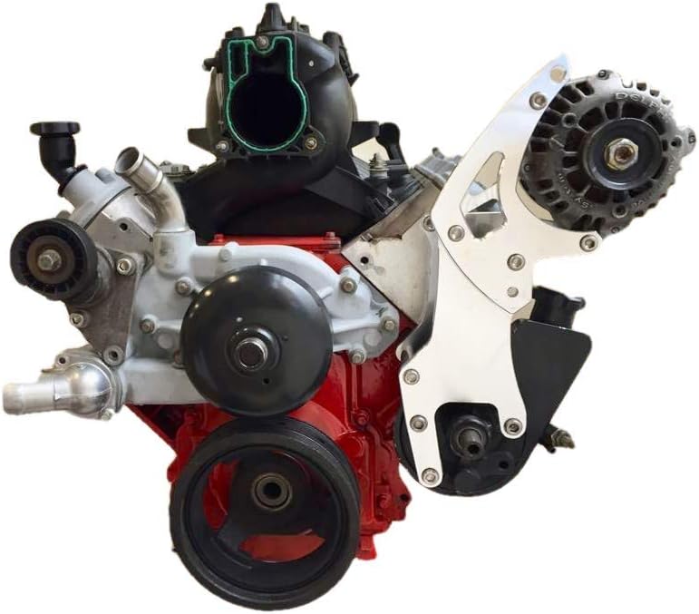 LS Alternator & Power Steering Bracket LQ LS2 LS3 LS6 Vortec Truck Triangles