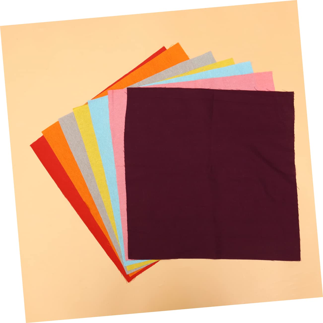 Tessuti Handmade Patchwork in Lino e Cotone 14 Pezzi 50x50 Cm